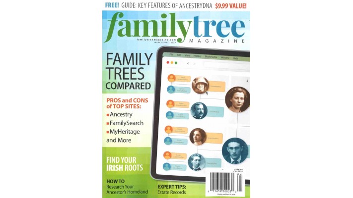 FAMILY TREE MAGAZINE ÉDITION AMÉRICAINE